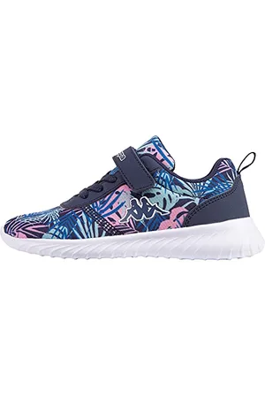 Kappa Sec Ca K Scarpe da corsa Unisex - Bambini e ragazzi, Navy rosa, 25 EU