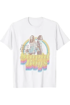 Stranger Things Vintage Undici Max Posa Besties Stupido Ragazzi Maglietta
