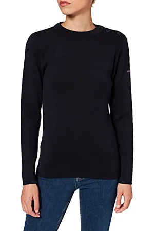 Armor.lux Armor Lux Pull Marin Briac, Maglione da Donna, (D85 Rich Navy),44 (Taglia produttore: 4)