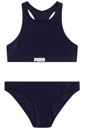 PUMA Bikini Set, Costumi da Bagno Unisex - Bambini e Ragazzi, , 152