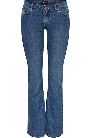 Pieces® PCPEGGY LW Flared MB Jeans Noos BC, (Denim ), M / 32L Donna
