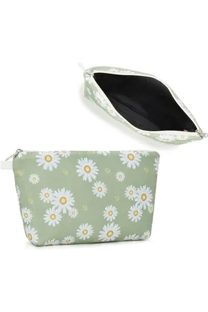 MISS LULÙ Beauty Case da Viaggio, Trousse Trucchi Pochette, Bustina Mare, Wash Bag Idrofuga