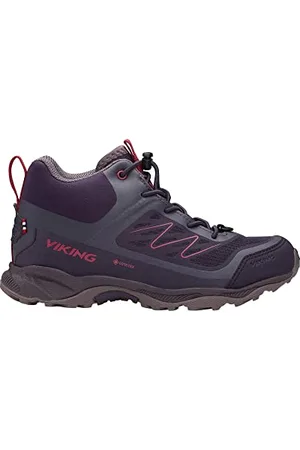 Viking Ti​n​d​ Mi​d​ GTX, Scarpe da passeggio Unisex - Bambini e ragazzi, Blu (Navy/Rust), 33 EU