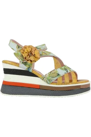 LAURA VITA Dacddyo 039, Sandali con Zeppa Donna, , 39 EU