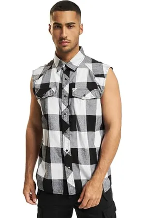 Brandit Check Shirt Sleeveless, Uomo, , 4XL