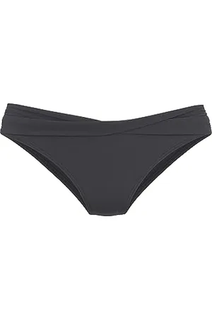 QS by s.Oliver JPF-30 Parte Inferiore del Bikini, Black, 40 Donna