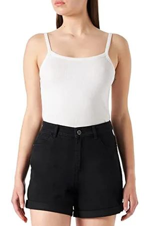ONLY Onllega Life HW Mom Shorts Box Pantaloncini, , XS Donna