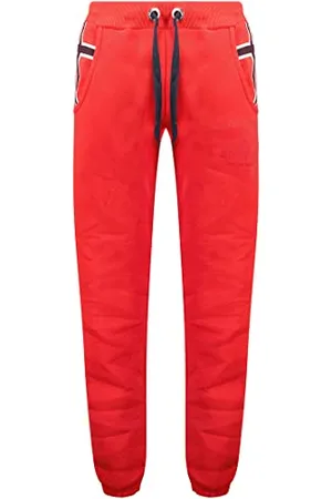 Geographical Norway Moovie Men - Pantaloni Jogging Stampati in Stile Casual - Abbigliamento Sportivo di qualità Confortevole - Pantaloni da Ginnastica Casual Cotone da Uomo ( S)