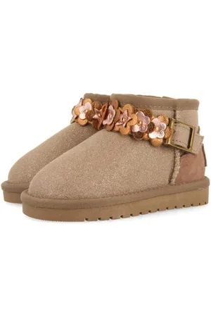 Gioseppo Lint, Stivaletti Bassi con Lacci Bambina, Taupe, 27 EU