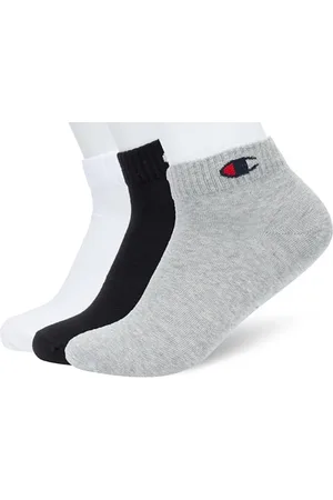 Champion Core Socks 3PP Quarter, (Melange Chiaro), 43-46 EU (9-10.5 UK) Unisex - Adulto -FW23