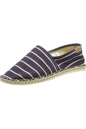 Havaianas Origine Iv Print, Espadrille Unisex - Adulto, Blu (Sand Navy Blue Red), 36 EU