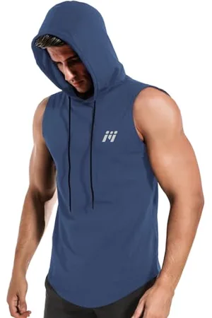MEETWEE Sportive Maglietta Uomo Canotta Senza Maniche Traspirante Sportiva Maschile Canotta da Uomo Running Fitness