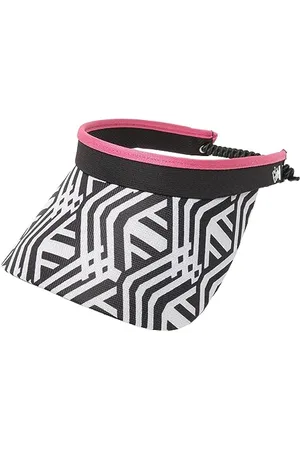 Glove It Visiera a Spirale Stampata e Solida, Cappello da Donna, Visiera Parasole per Donna, Visiera da Golf con Bobina, Visiera per Corsa, Tennis