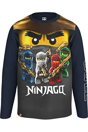 LEGO Wear Ninjago Jungen Longsleeve Langarm T-Shirt M12010729, , 92 Unisex-Adulto
