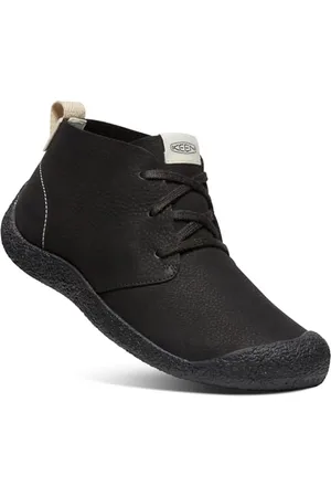 Keen Mosey Chukka Leather, Stivali Uomo, Black/Black, 48 EU