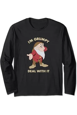 Disney Snow White Grumpy So Deal With It Maglia a Manica