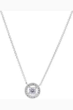 Thomas Sabo SCKE150146 - Collana da donna con ciondolo in 925 con zirconi bianchi taglio a brillante, 42 cm