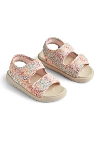 WHEAT Sandalo Senza Dita Healy Print-Unisex-Sostenibili Grazie ai Materiali riciclati, Scarpe per Chi Inizia a Camminare Bambini, , 31 EU