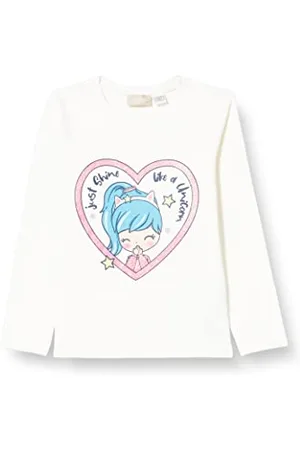 chicco T-Shirt con Maniche Lunghe, , 6 Mesi Bambina