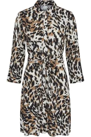 Y.A.S Savanna 3/4 Short Shirt Dress S. Noos Vestito, , L Donna