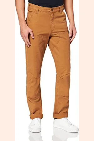 Carhartt Pantaloni da lavoro in tessuto Duck Rugged Flex®, Straight Fit Uomo, ® Brown, W32/L30