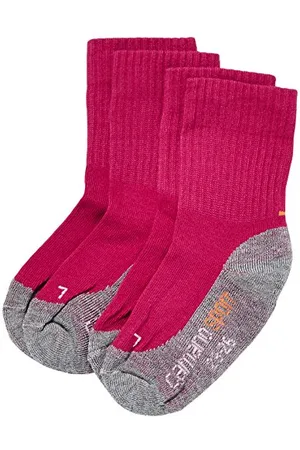 Camano 3721 Calze Sportive, ( (Fuchsia 42), 27-30 (Taglia Produttore: 27/30) (Pacco da 2) Bambine e Ragazze