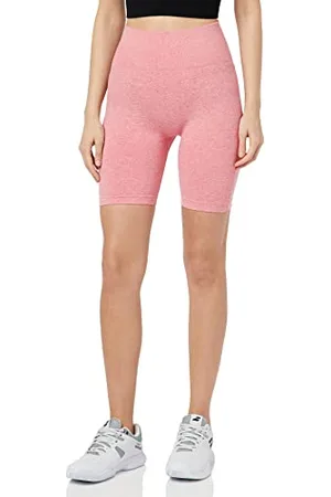 LITTLE HAND Shorts de Yoga Femmes Taille Haute Legging de Sport, Pantaloni a Compressione, Pantaloni da Trekking, Leggings, Pantaloncini da Yoga da Donna,