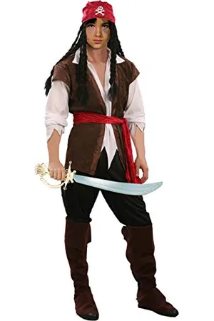 CIAO Pirata Jack Costume Bambino con Spada (Taglia 7-9 Anni), , Unisex Kids