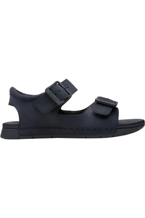 Clarks Baha Beach K, Sandali Bambini e ragazzi, Blue, 28 EU