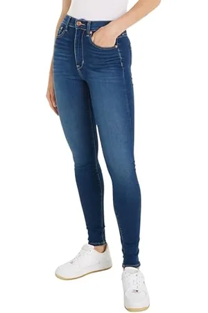 Tommy Hilfiger Sylvia HGH SSKN AH1239 DW0DW17592 Pantaloni di Jeans, ( Medium), 26W / 32L Donna