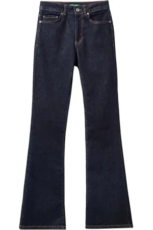 Benetton Pantalone 4ORHDE00F Jeans, , 56 Donna