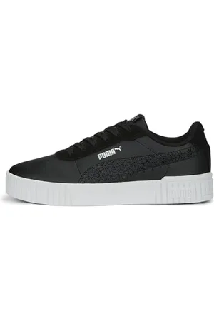 PUMA Carina 2.0 Laser Cut, Scarpe da Ginnastica Donna, Black-Strong Gray Silver, 37 EU
