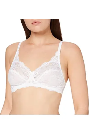 Playtex Reggiseno Senza Ferretto in Pizzo Essential Elegance Lace Donna x1, , 36 / 4B