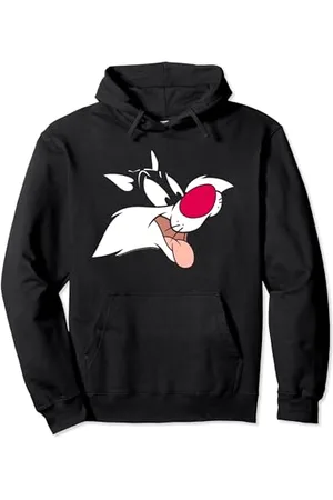 LOONEY TUNES Sylvester Face Felpa con Cappuccio