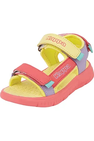 Kappa Kana MF Kids, Sandali Unisex-Bambini, Colore: Arancione, 28 EU