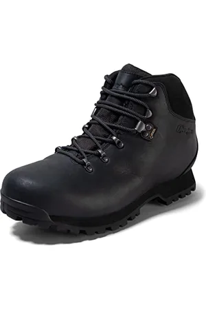 Berghaus Hillwalker II Gore-Tex-Scarponi da Trekking Impermeabili, Stivali da Escursionismo Uomo, Noir, 41.5 EU