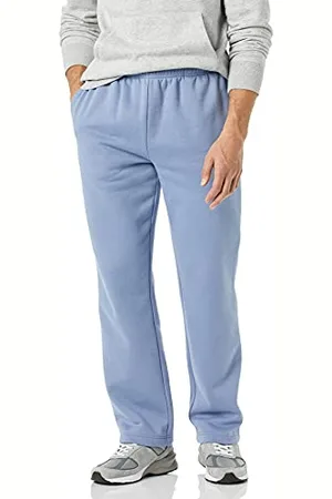Amazon Pantaloni Sportivi in Pile con Fondo Aperto (Disponibili in Taglie Extra Forti) Uomo, , L