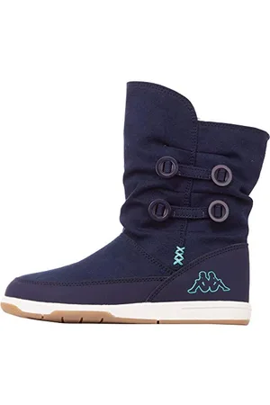 Kappa Cream Kids stivaletti Bambina, Blu (navy/mint), 38 EU
