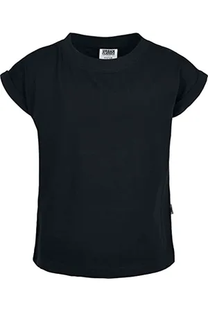 Urban classics Girls Organic Extended Shoulder Tee T-Shirt, , 134-140 cm Bambina