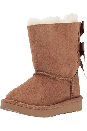 UGG Bailey Bow Ii, Stivali Classici, Unisex - Bambini e ragazzi, Marrone (Chestnut), 23.5 EU