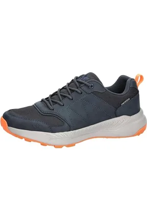 LICO Howard, Scarpe da Trekking Uomo, Blu/Arancione, 42 EU