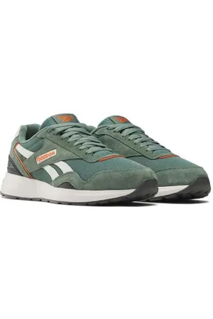 Reebok GL1100, Sneaker Unisex-Adulto, Escape Green/Chalk/Pump Orange, 36.5 EU