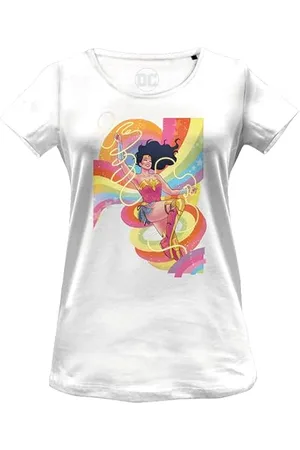 DC Comics Originals Wodcomits001 T-Shirt, , L Donna
