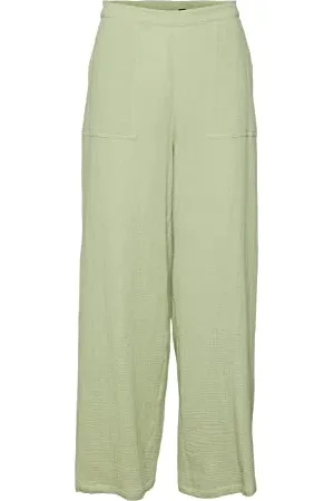 VERO MODA VMNATALI Nia HW Pant Wvn Pantaloni, , S da Donna