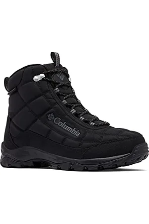 Columbia Firecamp Boot, Stivali da neve Uomo, Black/City Grey 2024 , 40.5 EU
