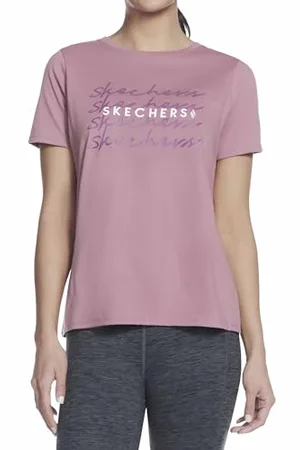 Skechers Ripeti Tee T-Shirt, , XS Donna
