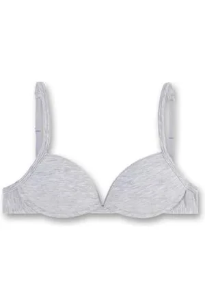 Sanetta 344667, Reggiseno Bambina, (Hellgrau Melange 1646), 152 EU (Taglia Del Produttore: 60AA)