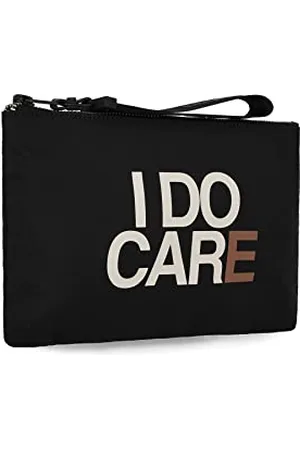 ECOALF Lupitalf - Borsa da donna, idrorepellente, pochette da donna, borsa a mano, portafoglio, , Taglia unica, CLUTCH W/MESSAGE