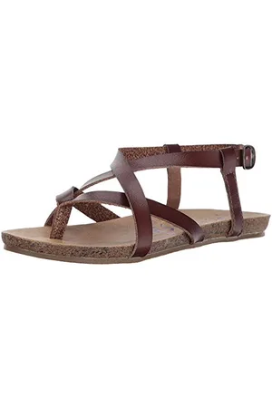 Blowfish Blowfish Granola, Sandali piatti da donna, (Whiskey Dyecut Pu), 38 EU