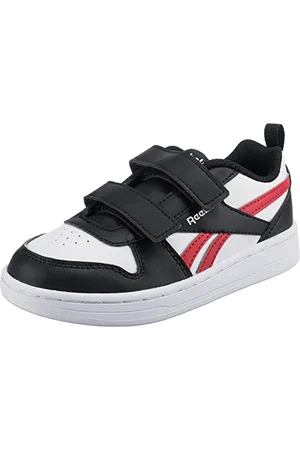 Reebok Royal Prime 2.0 2V, Sneaker Bimbo 0-24, CBLACK/Ftwwht/VECRED, 21 EU